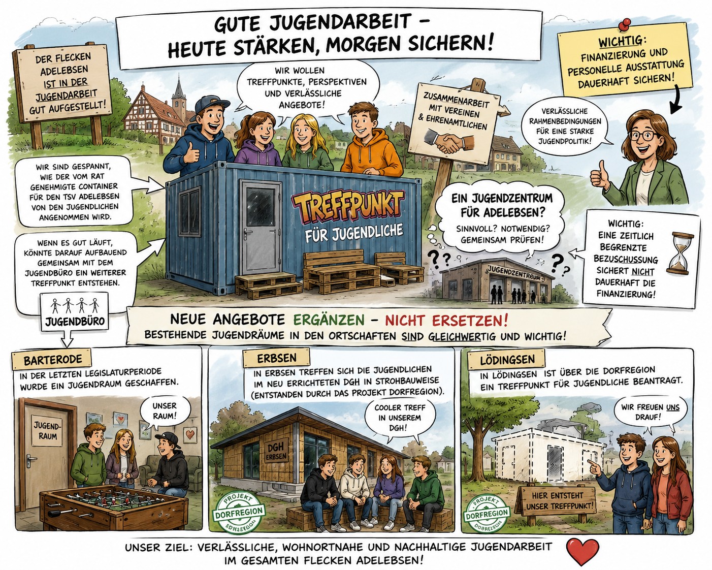 Karikatur ist mit KI erstellt
